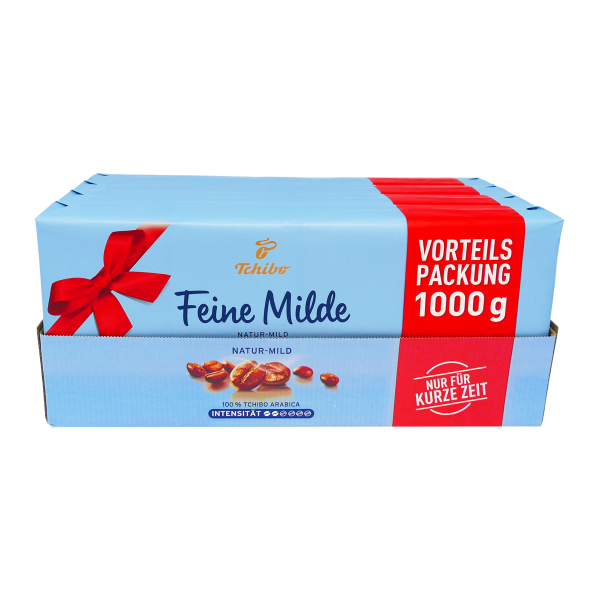 Tchibo Feine Milde Vorteilspackung Tray