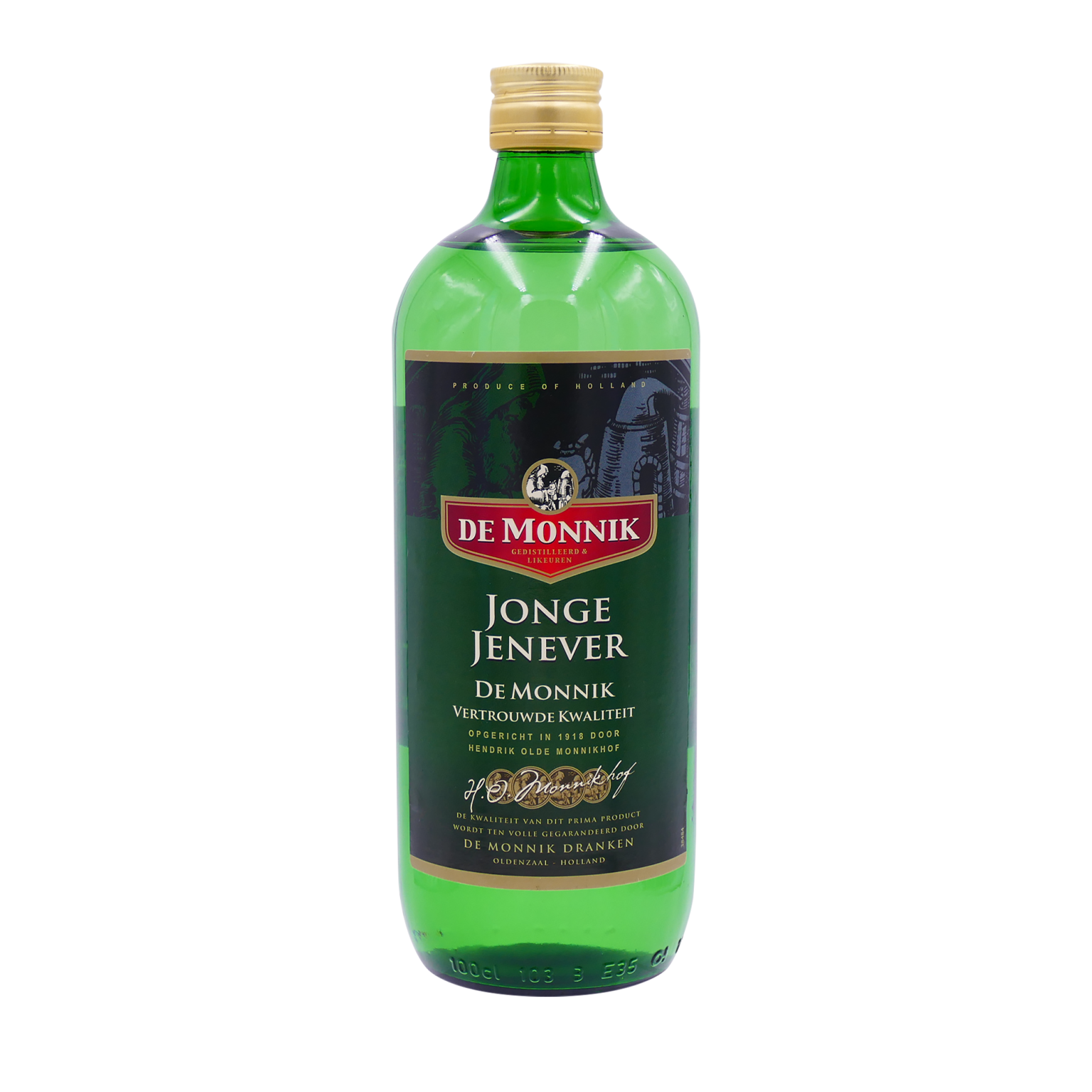 De Monnik Jonge Jenever | Ter Huurne Holland Markt B.V.