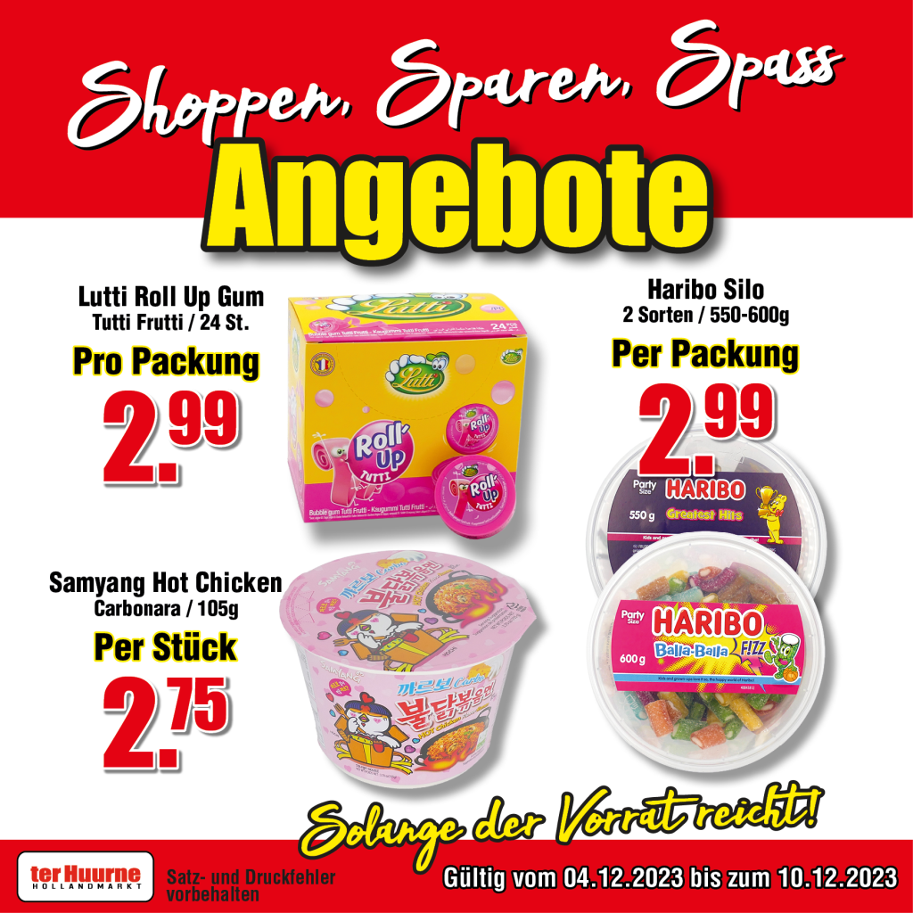 Shoppen, Sparen, Spaß!