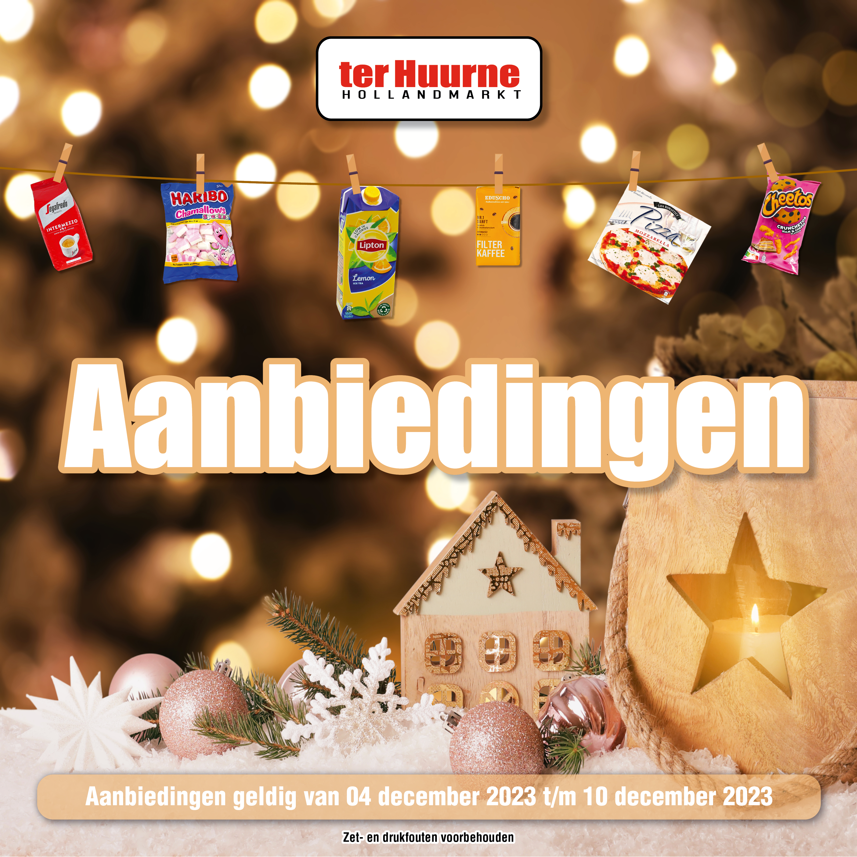 Aanbiedingen, geldig tot en met 10 december!