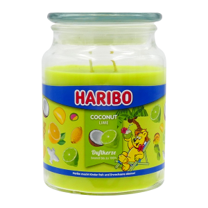 Haribo kaars Coconut-Lime