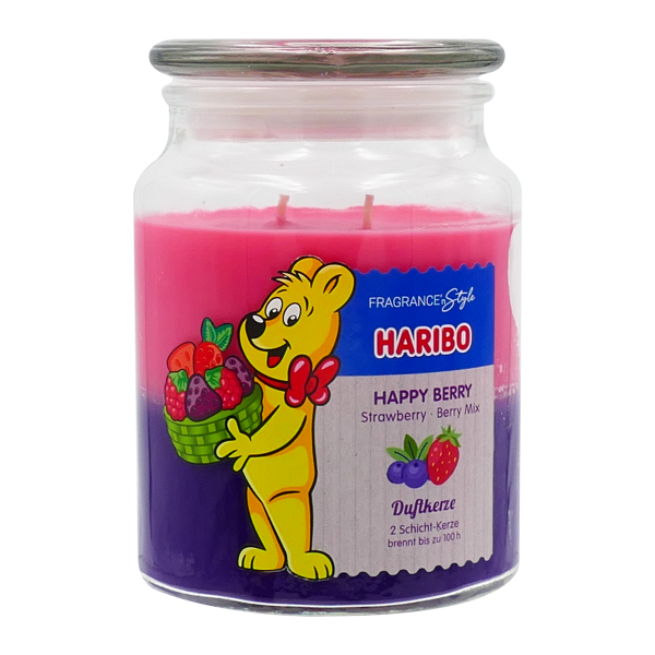 Haribo kaars Happy Berry