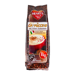 Hearts Cappuccino Fine Cacao