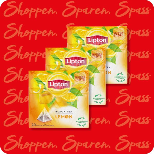Lipton black tea lemon