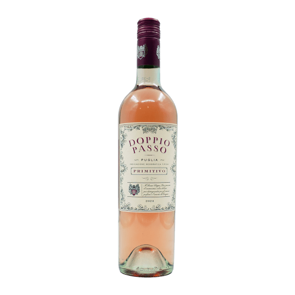 Doppio Passo Primitivo Rosato Puglia Igt Halbtrock