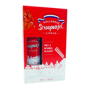 Hollandse Stroopwafel Likeur Geschenkverpakking