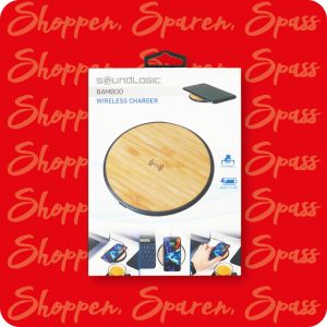 Kabelloses Ladergerät Bambus