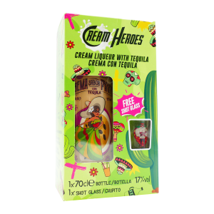 Cream Heroes Lupita Passion + Shotglas