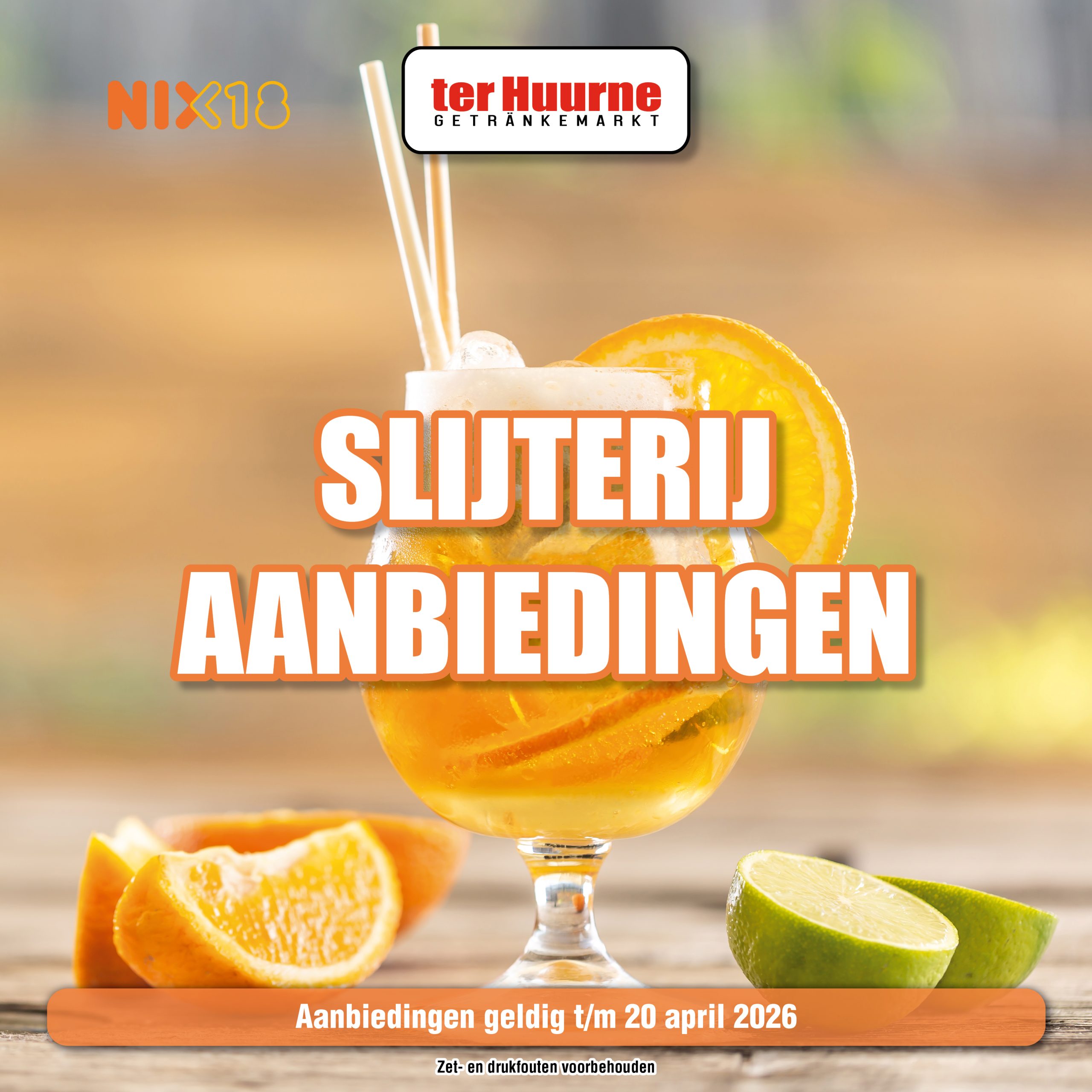 Slijterij aanbieding