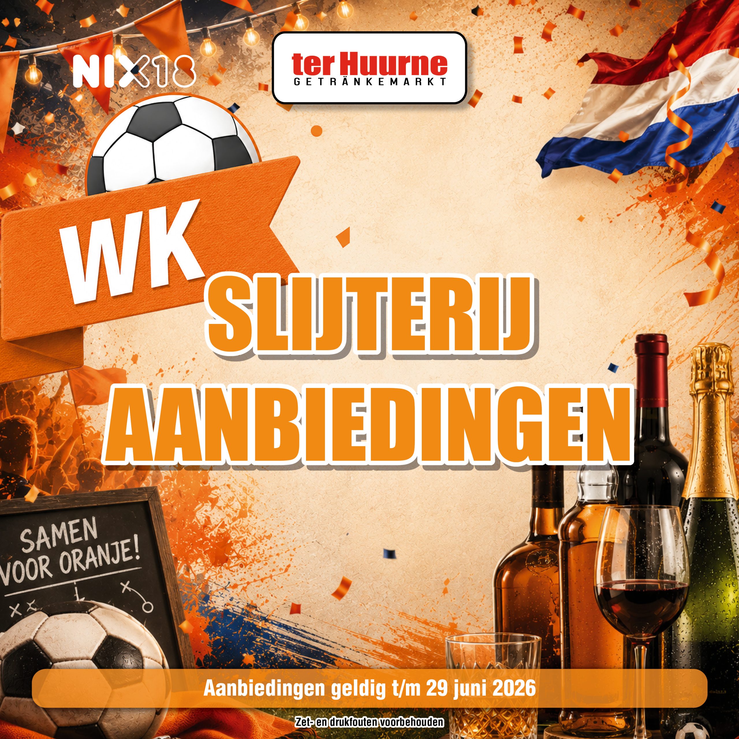Slijterij aanbieding