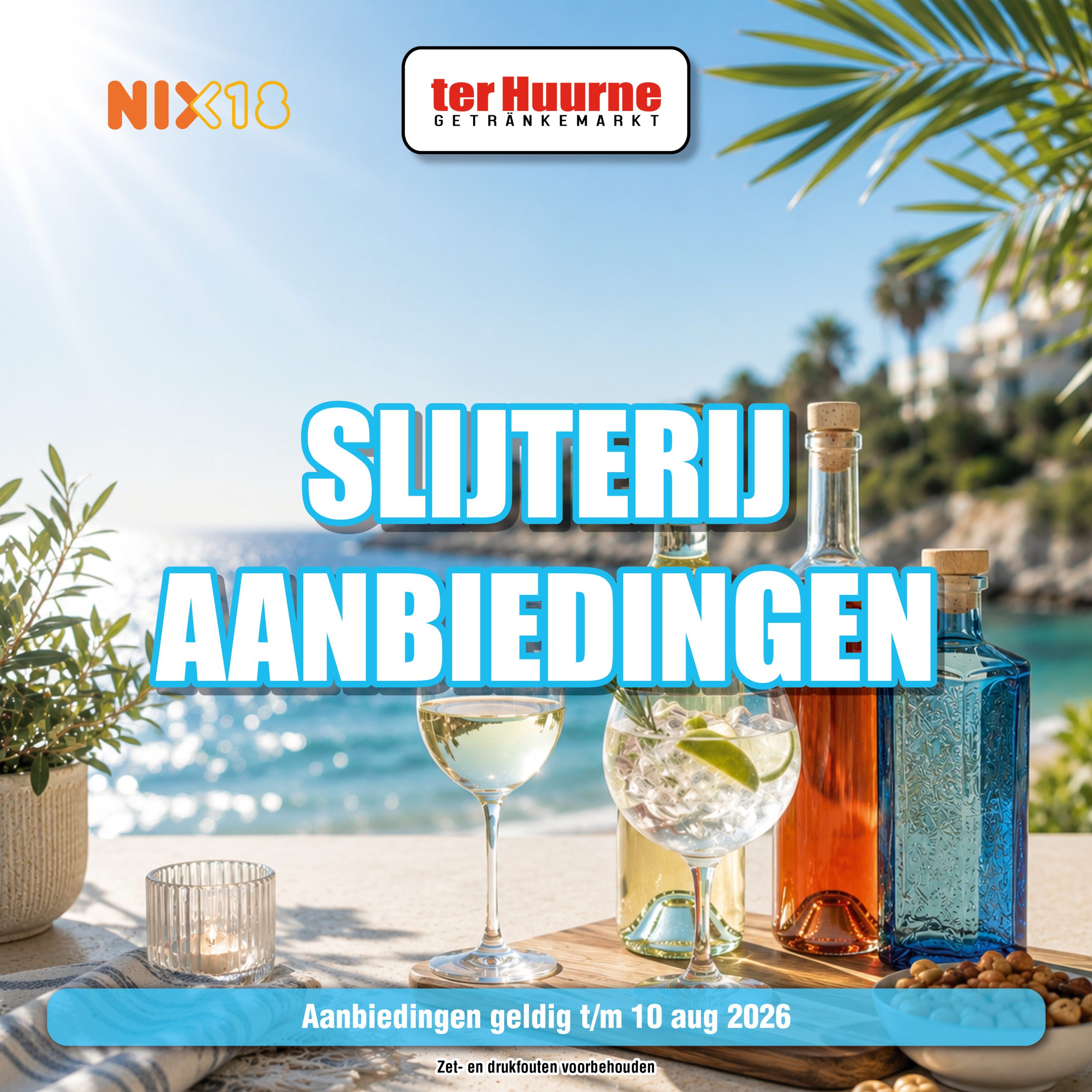 Slijterij aanbieding