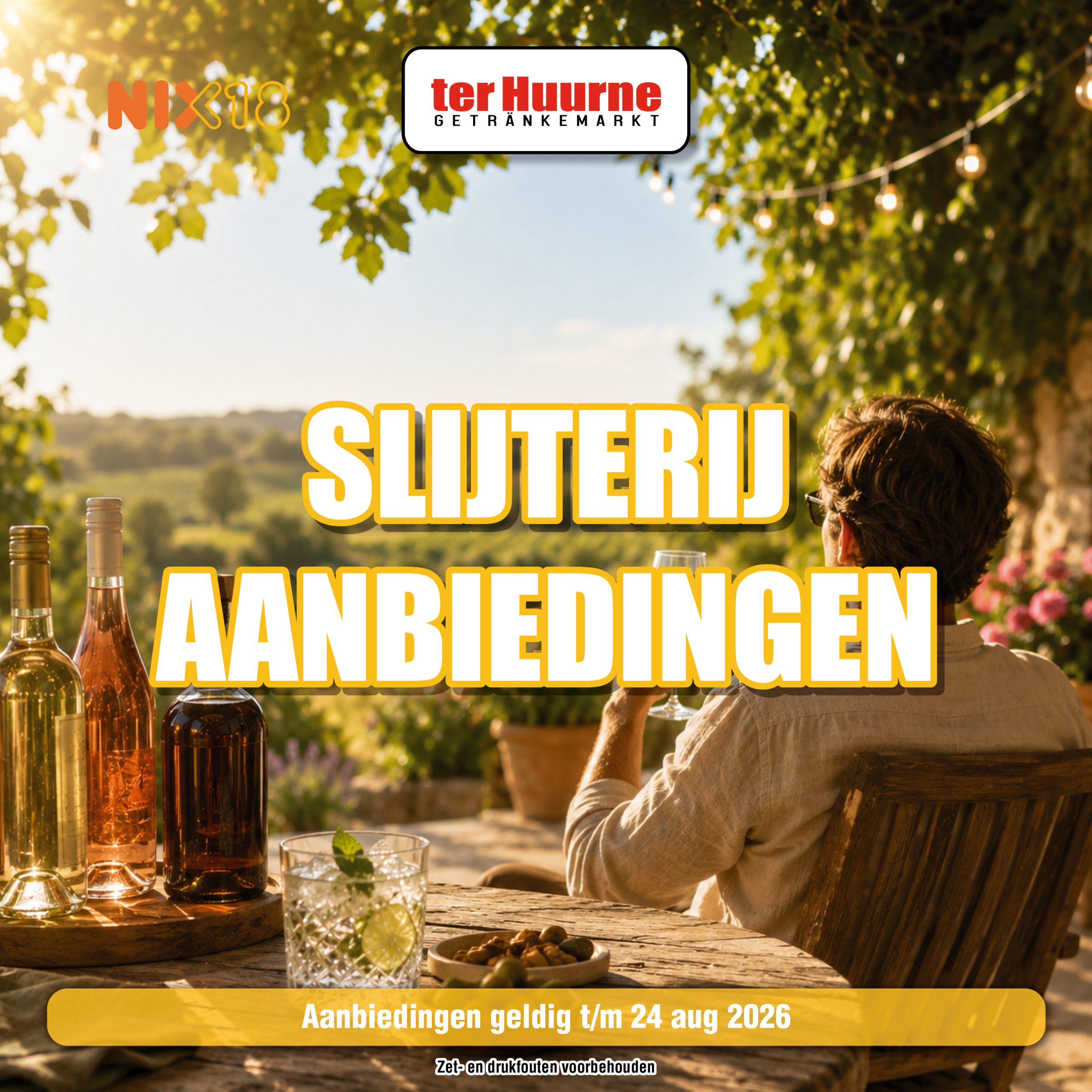 Slijterij aanbieding